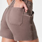 Spanx - 4" Twill Pull-on Shorts
