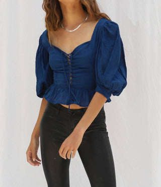 Jen'S Pirate Booty - Brenner Puff Sleeve Top