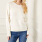 Karen Kane - Petite Size Pearl Crewneck Sweater