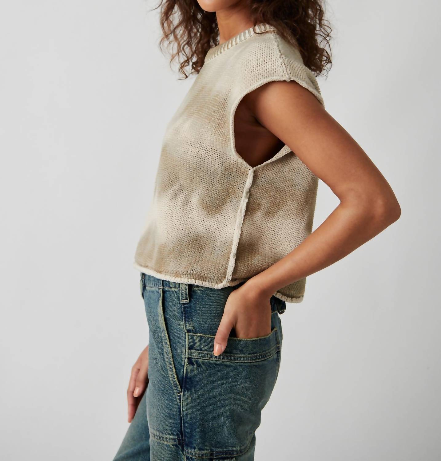 Free People - STOLEN HEARTS WASHED VEST