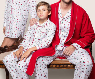 Petite Plume - Kid's Twill Pajama Set