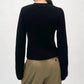 White + Warren - Cashmere Fluted Sleeve Cardigan
