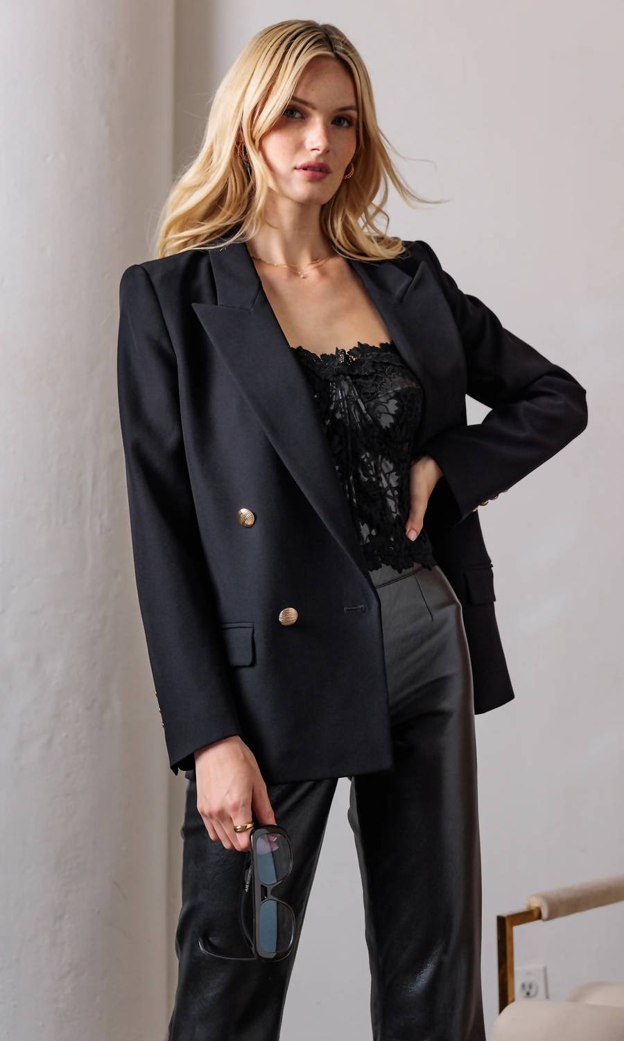 Generation Love - Maverick Crepe Blazer