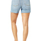 Judy Blue - MID RISE CUT-OFF DENIM SHORT