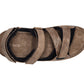 Wasak - Men's Heath Leather Velcro Sandals