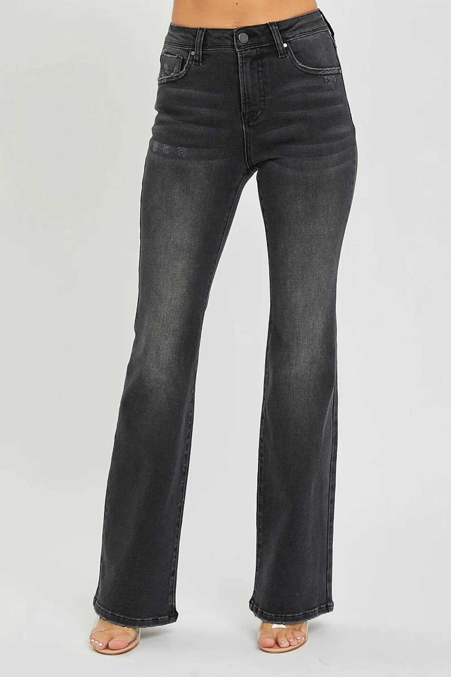 Risen - High Rise Bootcut Denim Jeans