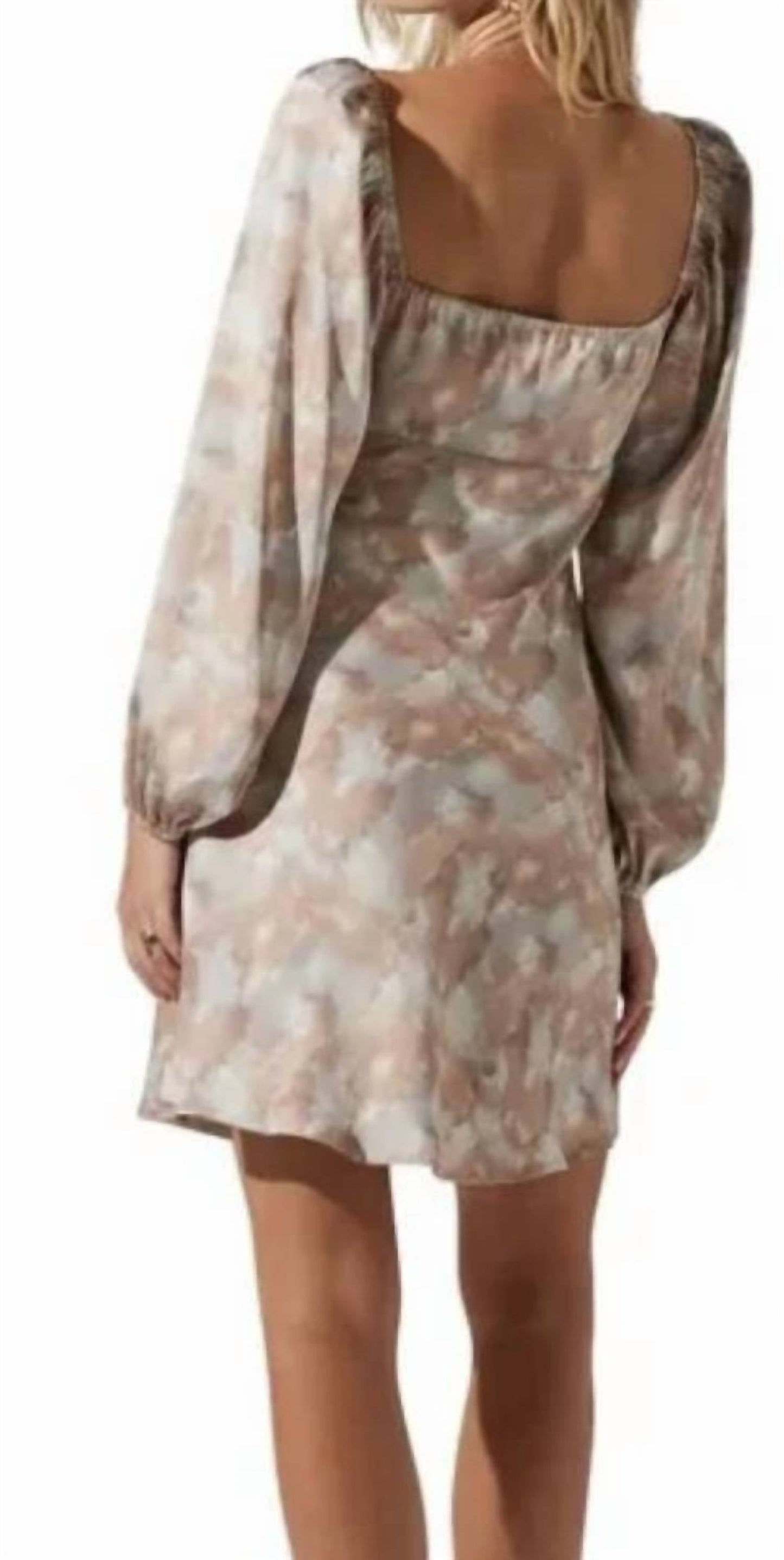 Astr - Satin Twist Mini Dress