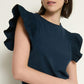 Nation Ltd - Ellis Ruffle Sleeve Mini Dress