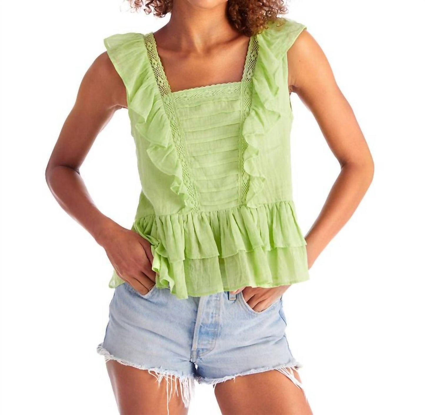 Allison New York - Quinn Ruffle Tank