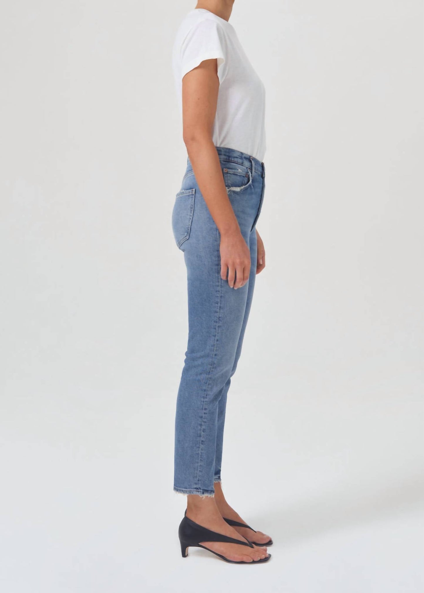Agolde - RILEY HIGH RISE STRAIGHT CROP JEAN