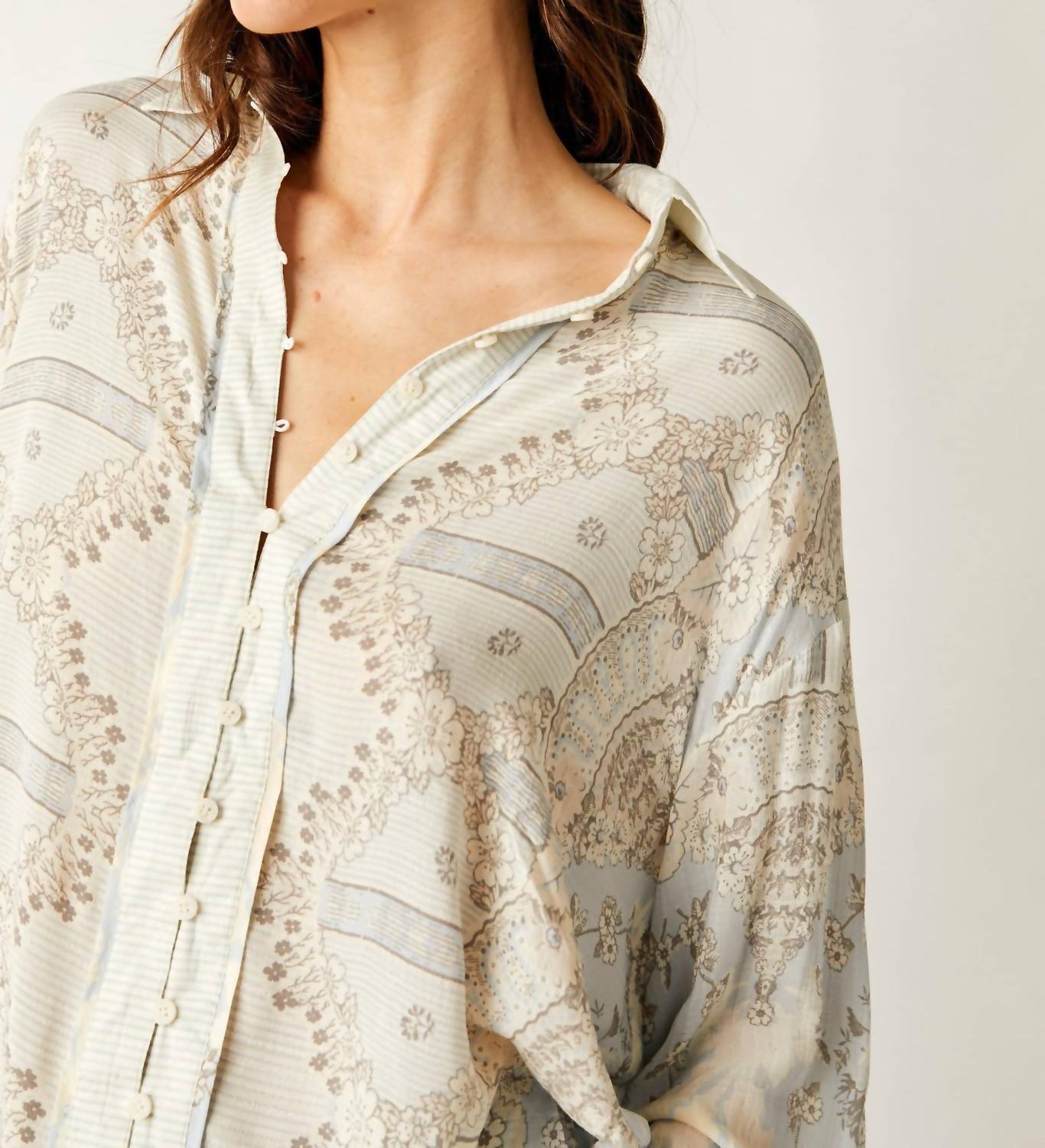 Free People - Virgo Baby Button Down