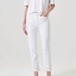 Agolde - Women's Riley High-rise Straight Crop Pant