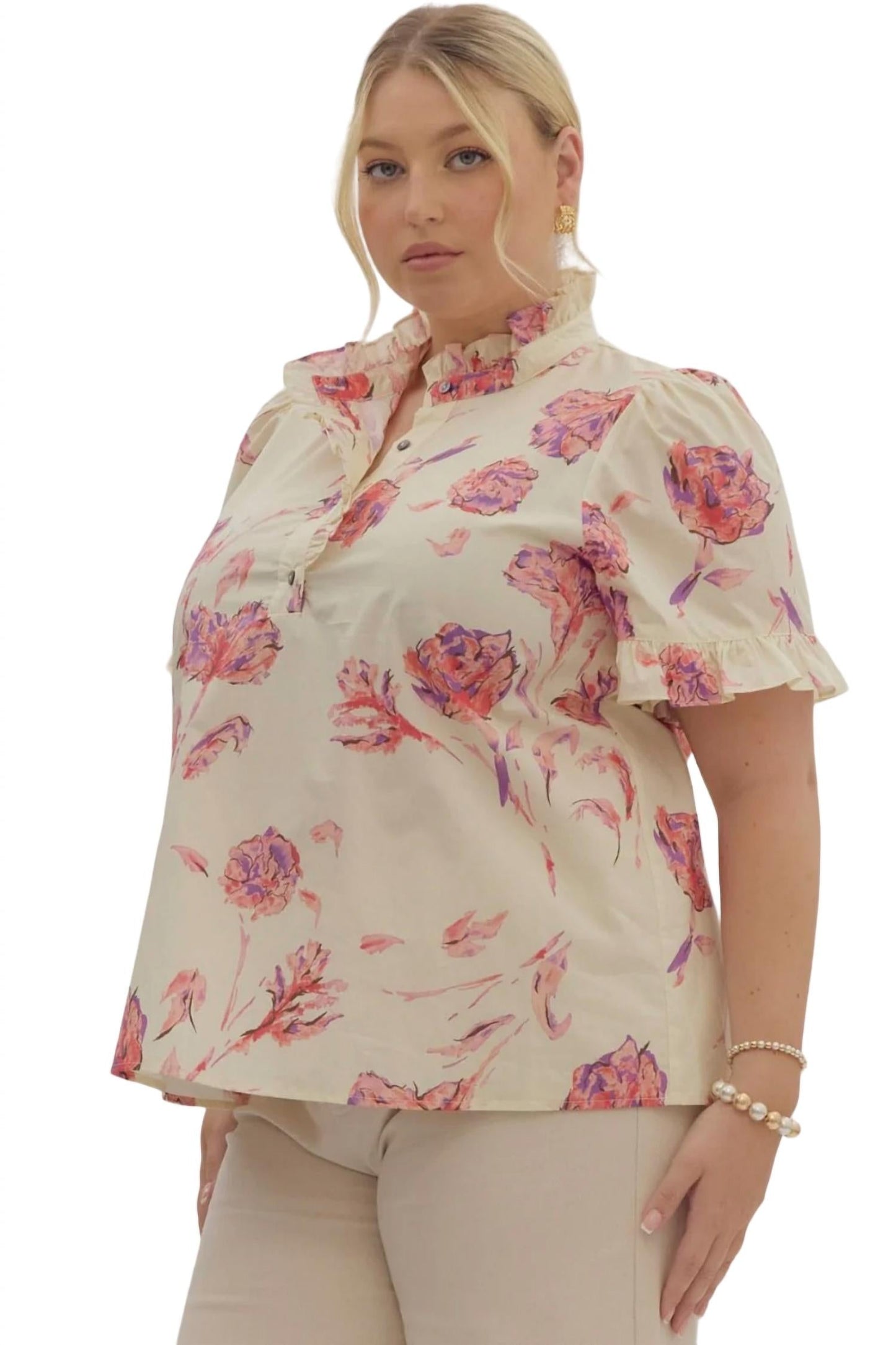 Entro - Floral Top