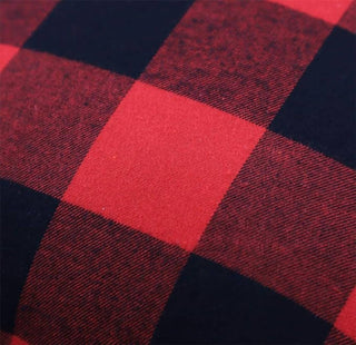 Primitives By Kathy - Merry Christmas Buffalo Check Plaid Pillow