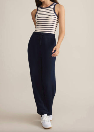 Z Supply - Calça de moletom Hype de cintura alta e tornozelo