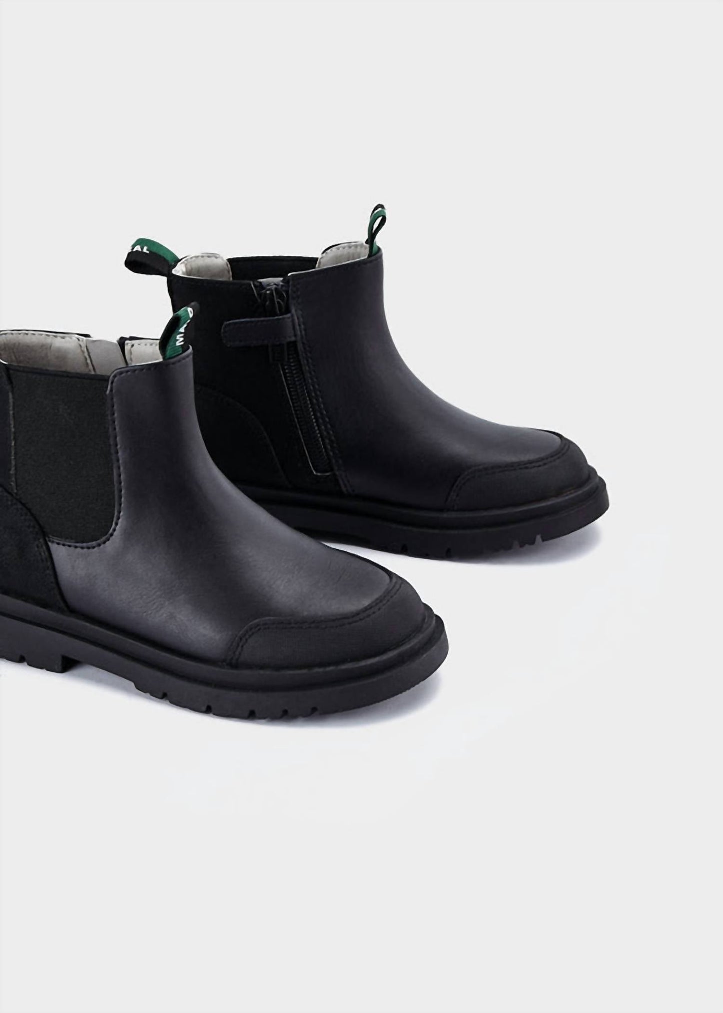 Mayoral - Kid's Leather Chelsea Biker Boot Mid