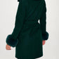 Coalition La - Vegan Wool Faux Fur Coat