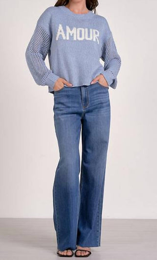 Elan - Amour Mesh Sweater