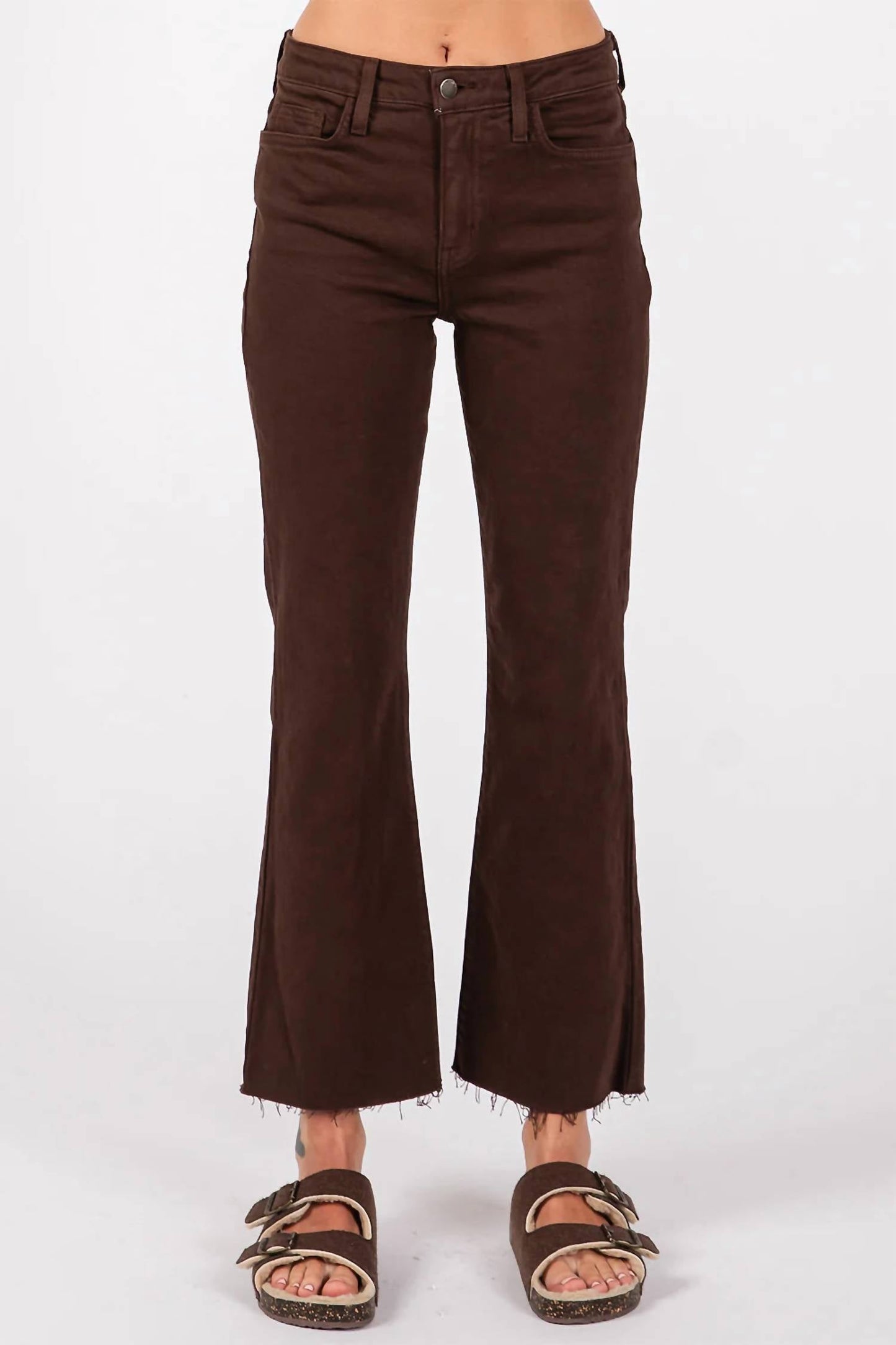 Letter To Juliet - Bambino Scissor Hem Crop Baby Flare Jean