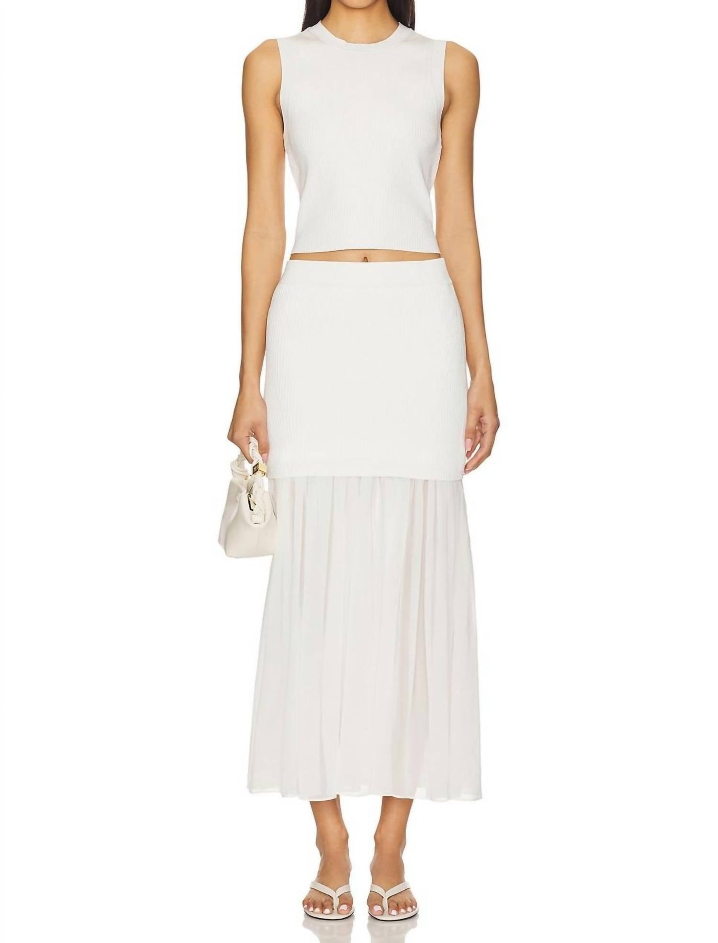 A.L.C. - Kayla Ribbed Tank Top