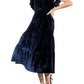 Thml - Velvet Tiered Maxi Dress