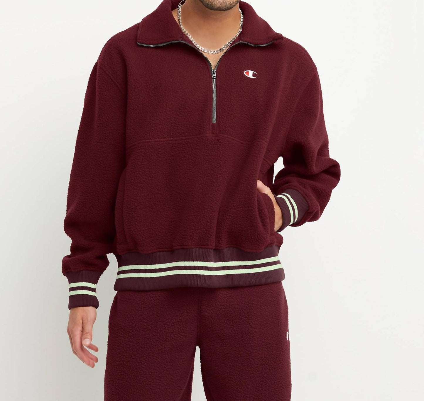 Champion - High Pile Fleece Warmup Jacket