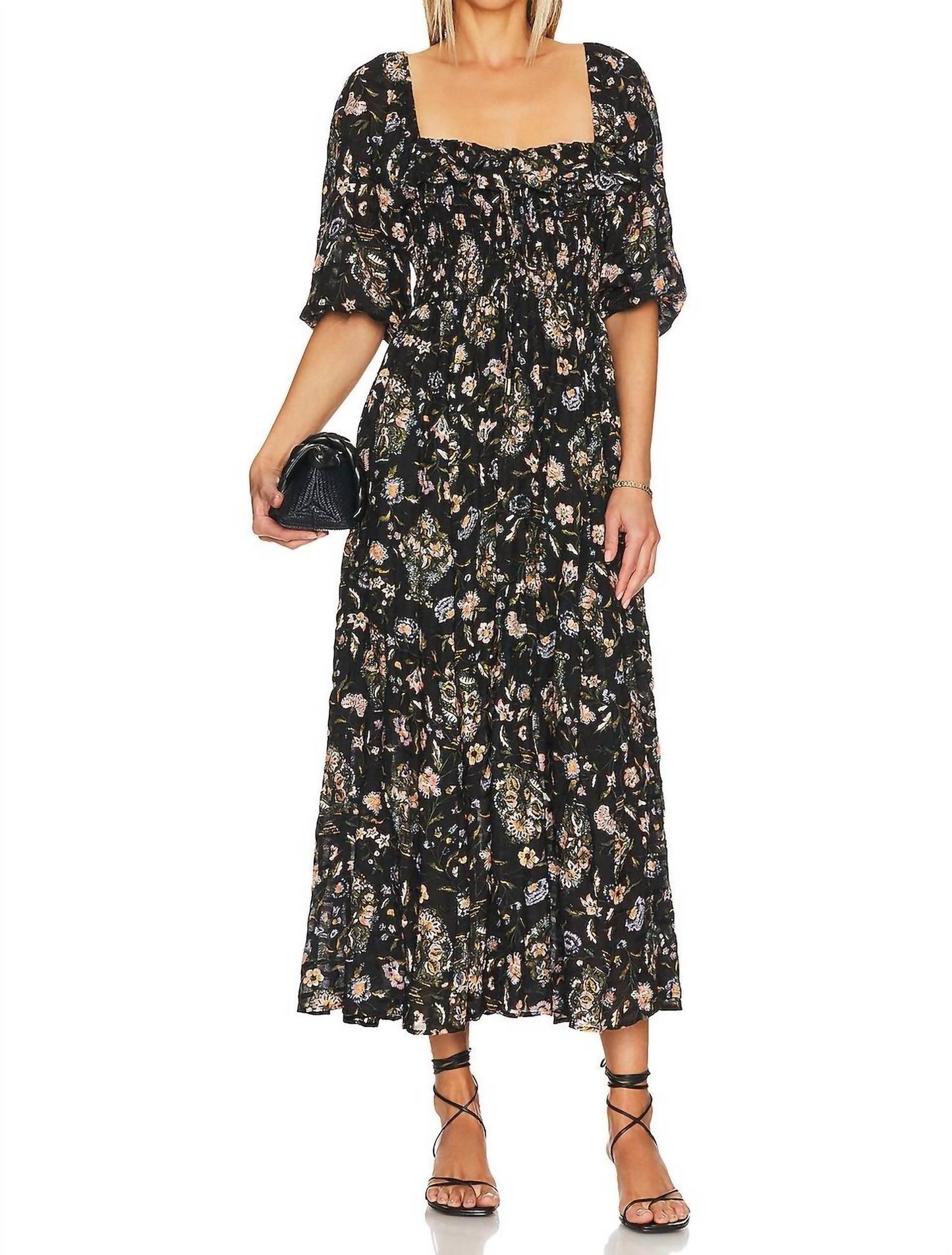 Free People - Printed Oasis Midi Dress