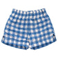Montce - Boy's Gingham Mini Swim Trunk