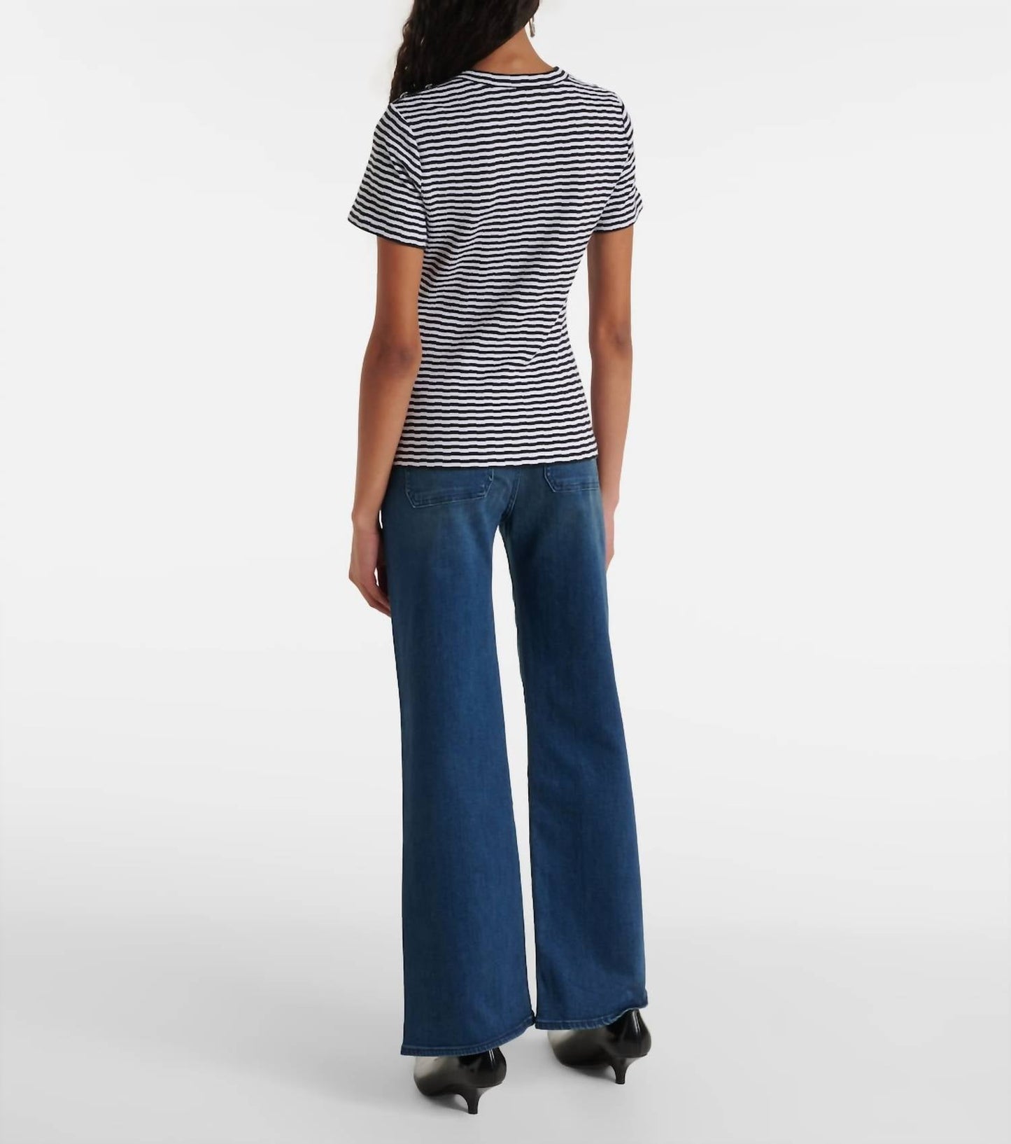 Veronica Beard - Draya Striped Tee