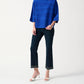 Joseph Ribkoff - Mock Neck Three Quarter Sleeve Sweater