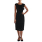 Gracia - Bow Tweed Cocktail Dress
