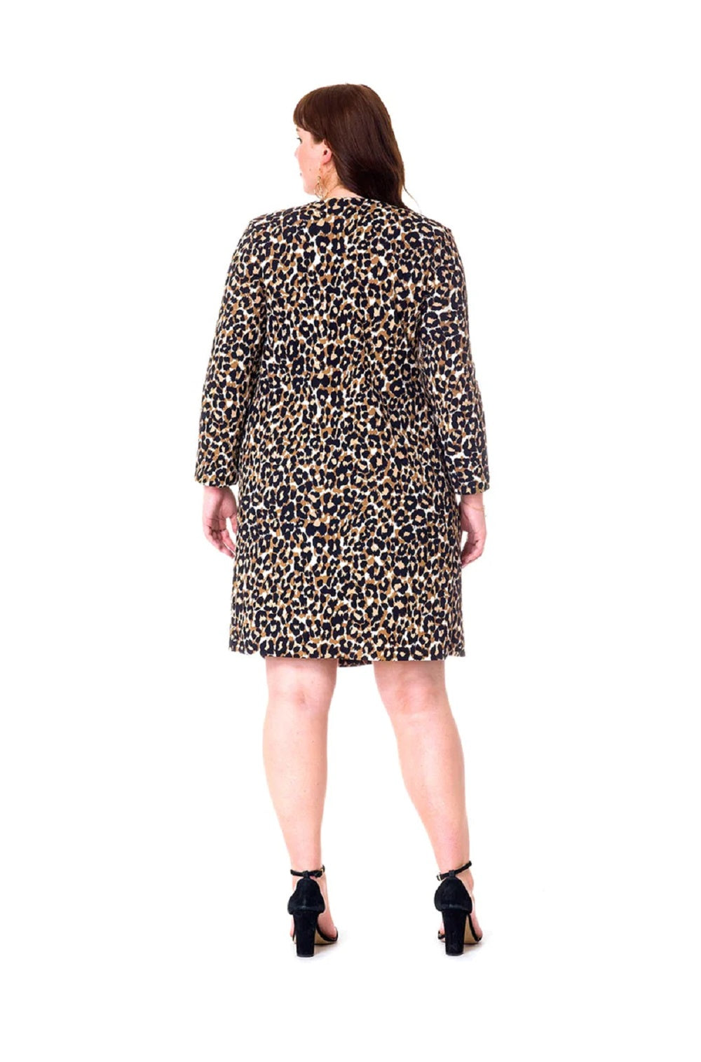 Jaqueta Cora em Leo Brown (Curve) Marrom