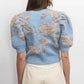 Greylin - Taly Floral Puff Sleeve Cardigan