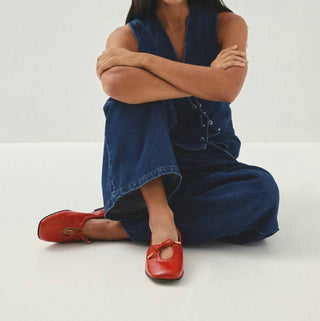 Alohas - Women's Rosalind Leather Ballet Flats