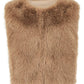 Apricot - Luxe Layer Fur Vest