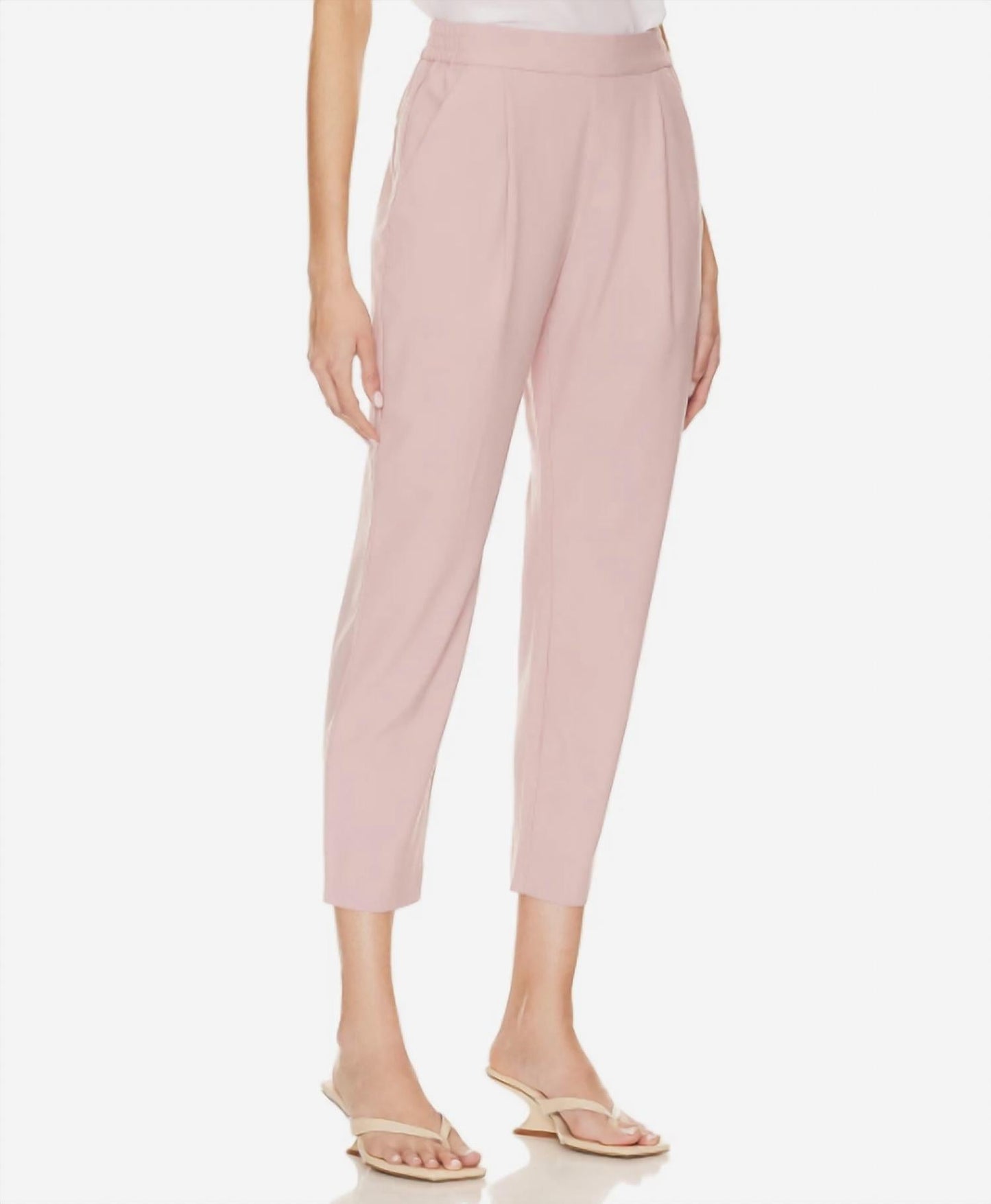 Allsaints - Pullon Straight Leg Ankle Pants