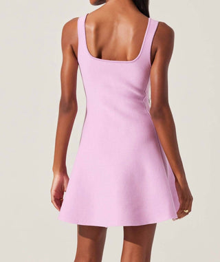 Astr - Lucile Mini Sweater Skater Dress