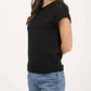 Blu Pepper - Eyelet Sweater Knit Top
