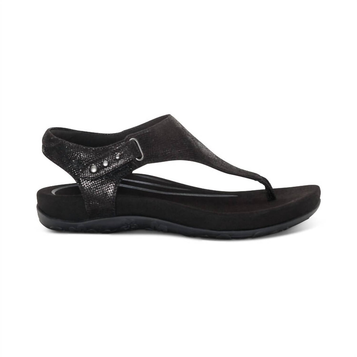 Aetrex - Ellie Adjustable Quarter Strap Sandal
