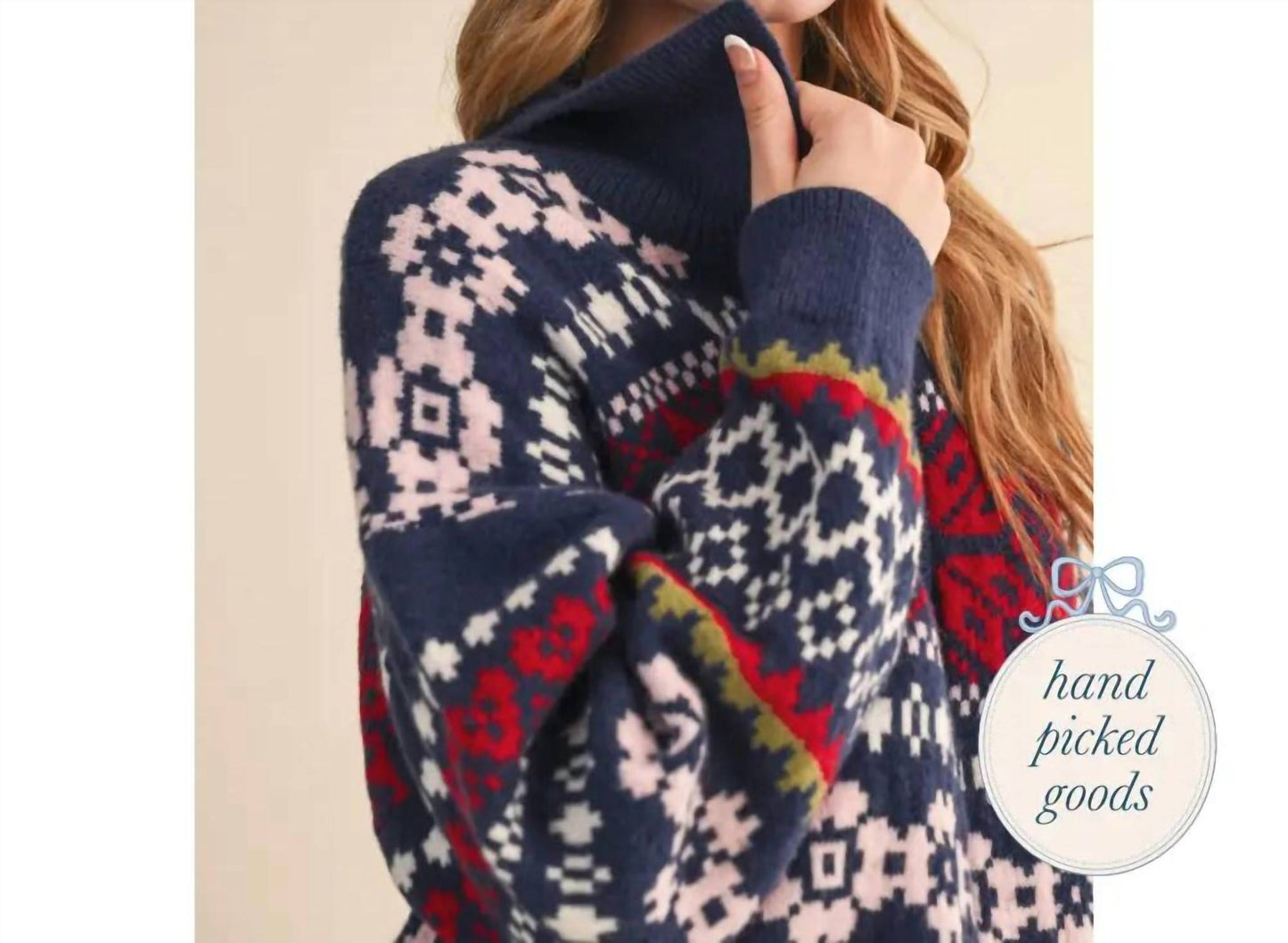 &Merci - Women's Fair Isle Cardigan