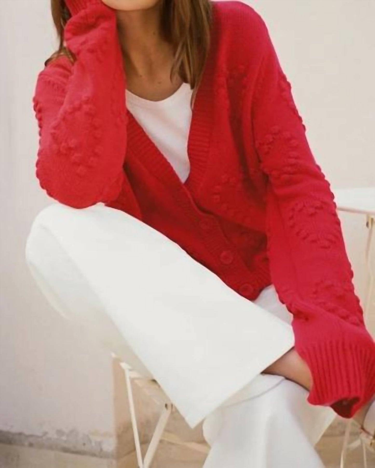 Z Supply - Hearts Embroidered Cardigan