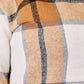 Double Take - Plaid Print Dropped Shoulder Shirt