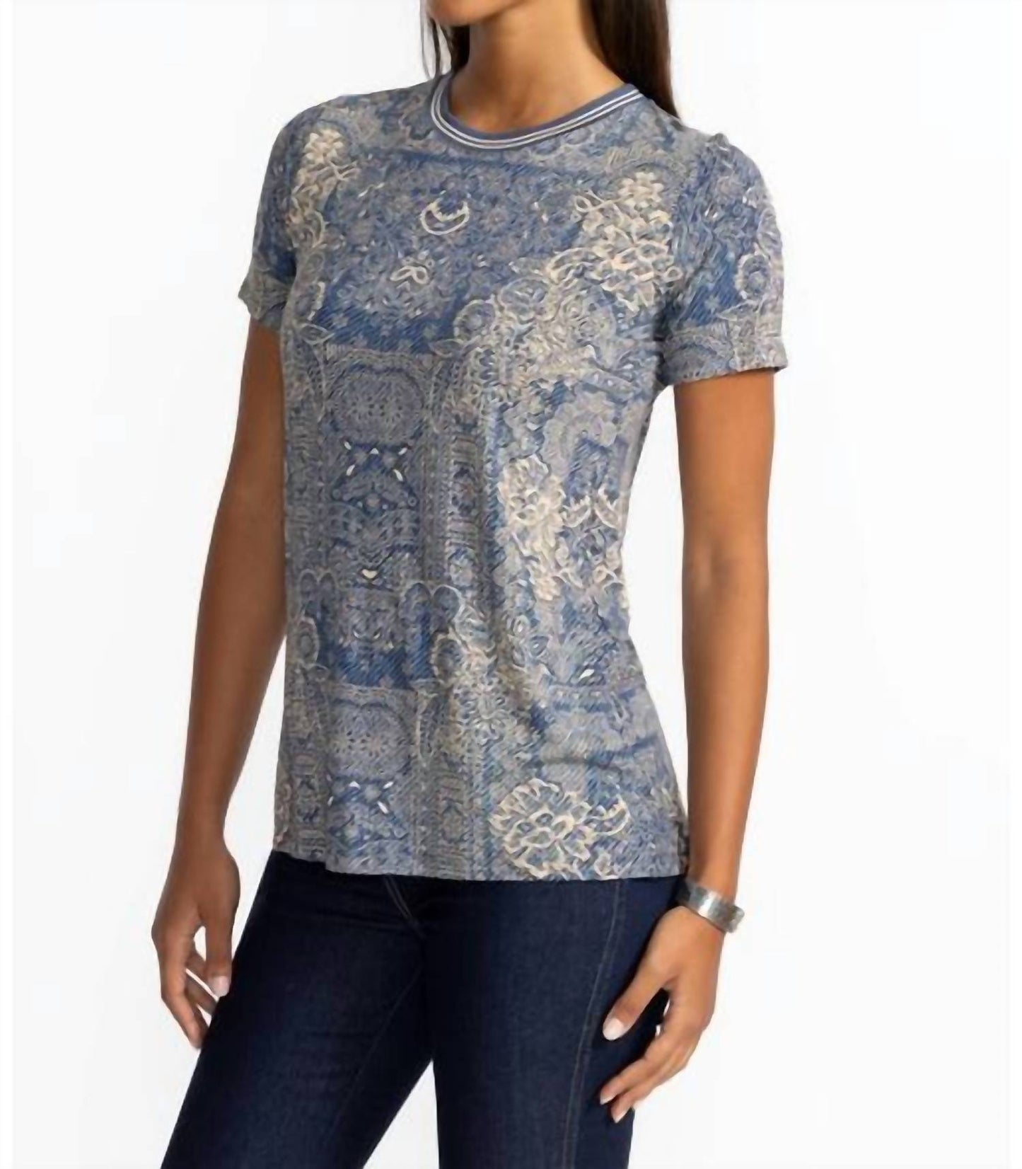 Johnny Was - JANIE FAVORITE SHORT SLEEVE CREW NECK TEE