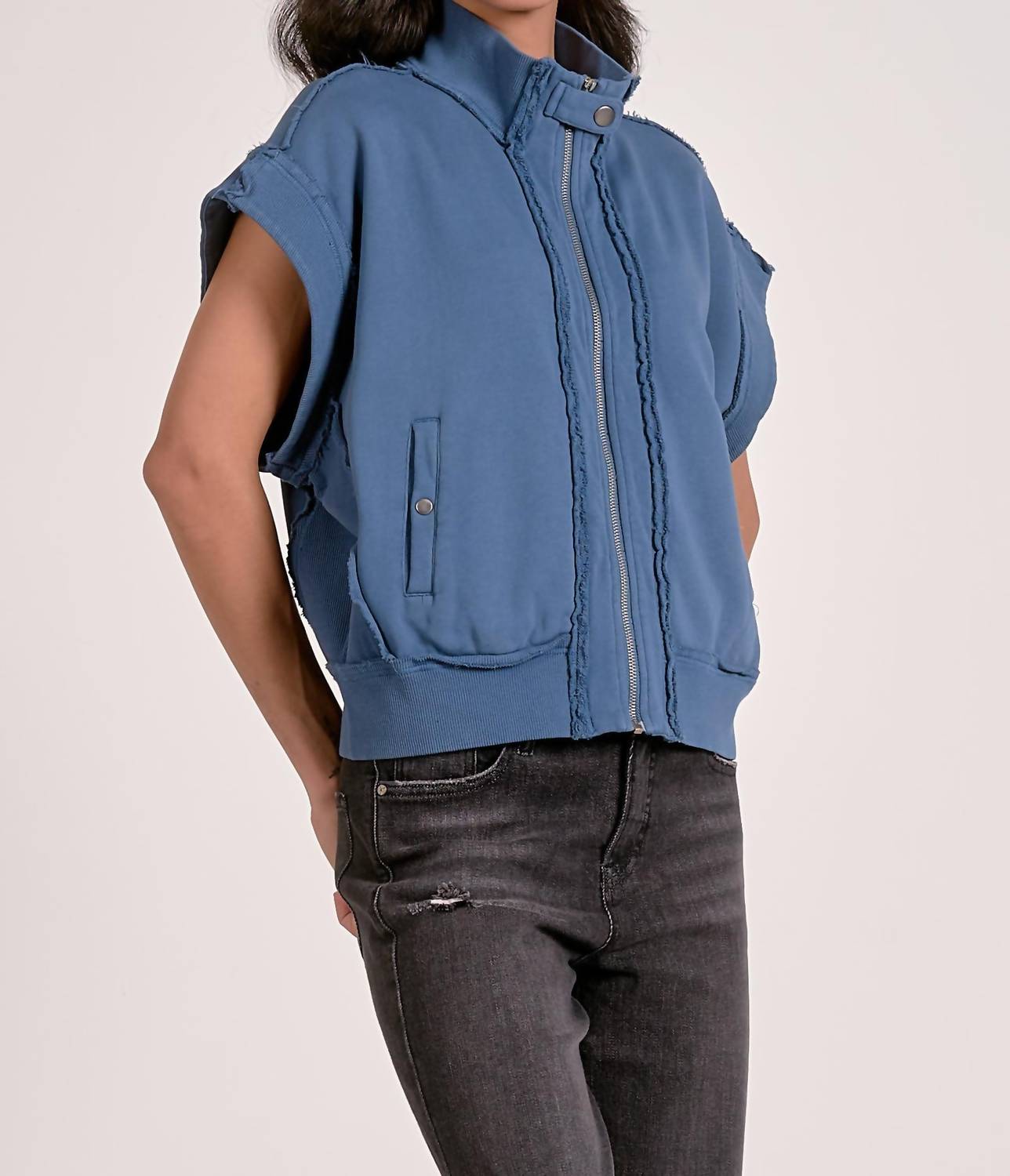 Elan - Ainsley Zip-up Sweatshirt