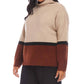 Karen Kane - Plus Size Colorblock Sweater