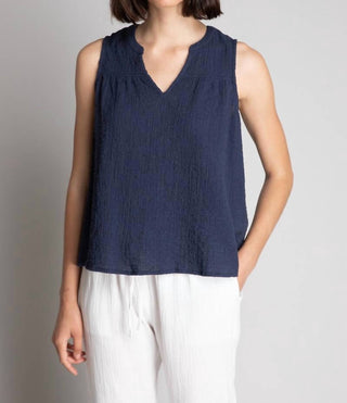 124 Voltaire - Blusa sem mangas arejada