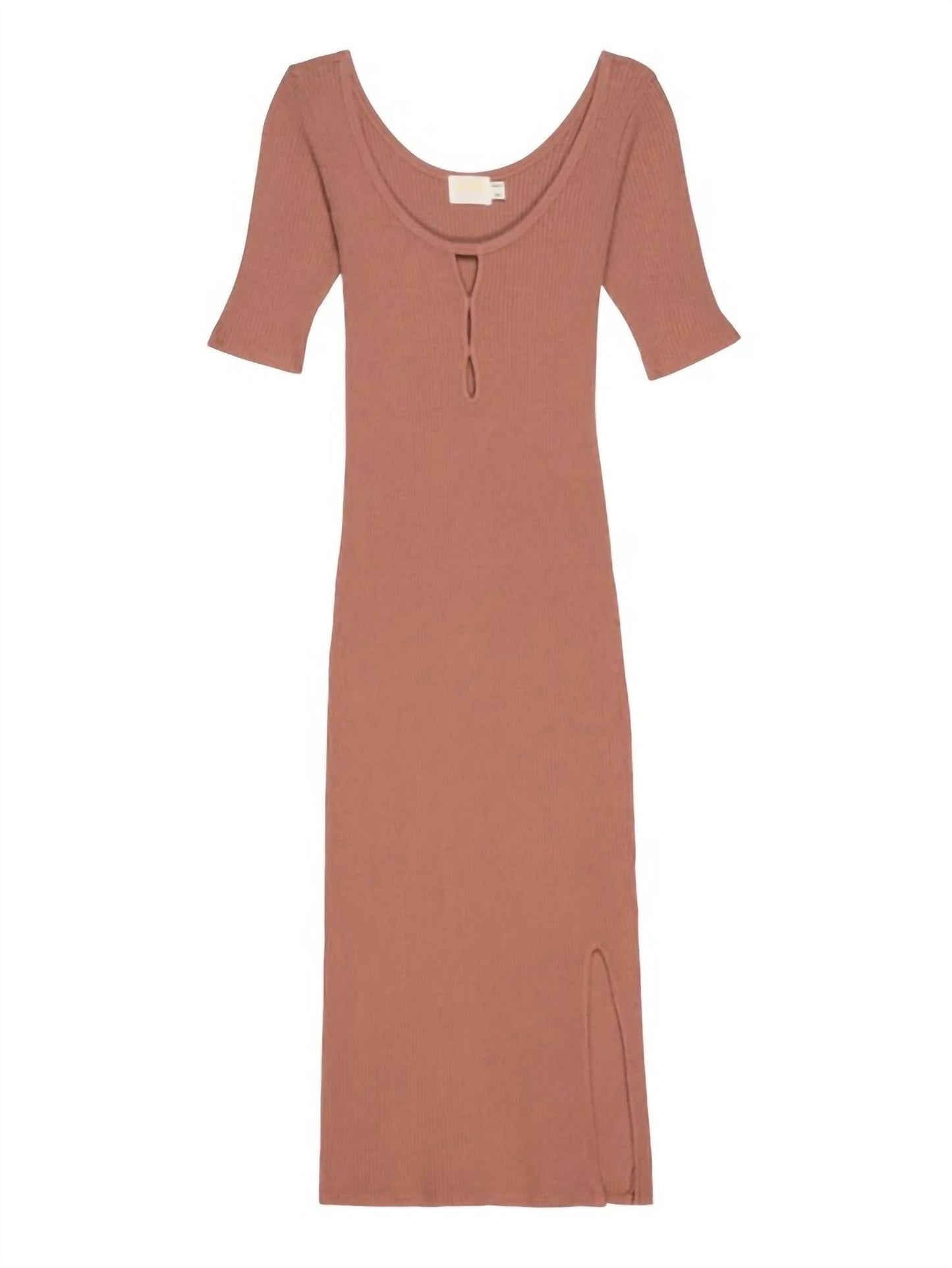 Nation Ltd - Haidee Heavy Rib Midi Dress