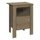 Accent Nightstands with Storage and Transitional Style