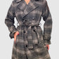 Z Supply - Jackie Plaid Trench Jacket