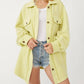 Free People - Ruby Long Sleeve Button Front Jacket